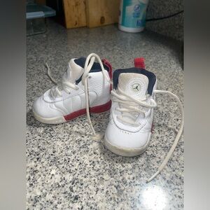 Nike Air Jordan Jumpman Pro BT in white and red • size 4c